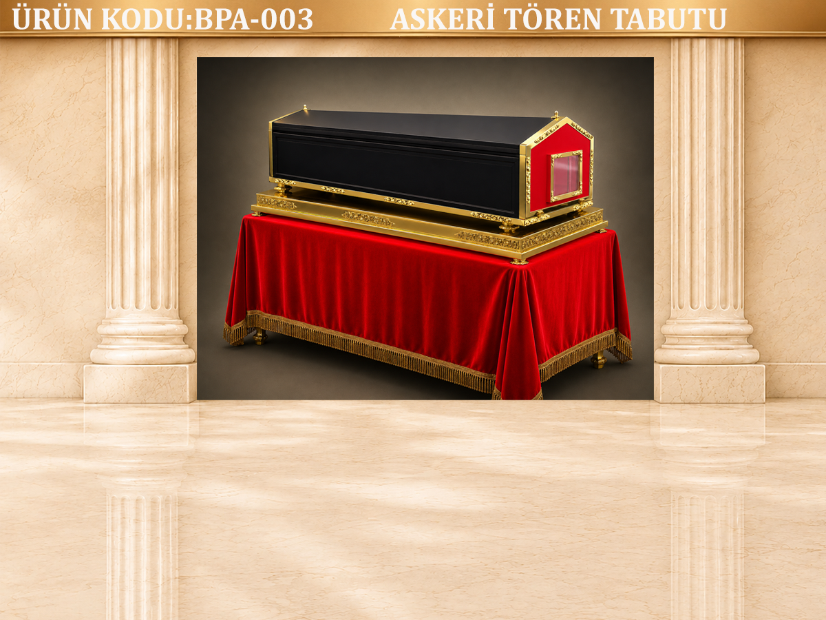 ASKERİ TÖREN TABUT